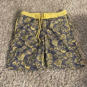 Original Penguin Swim Trunks Size 32 Peanut Shell Print